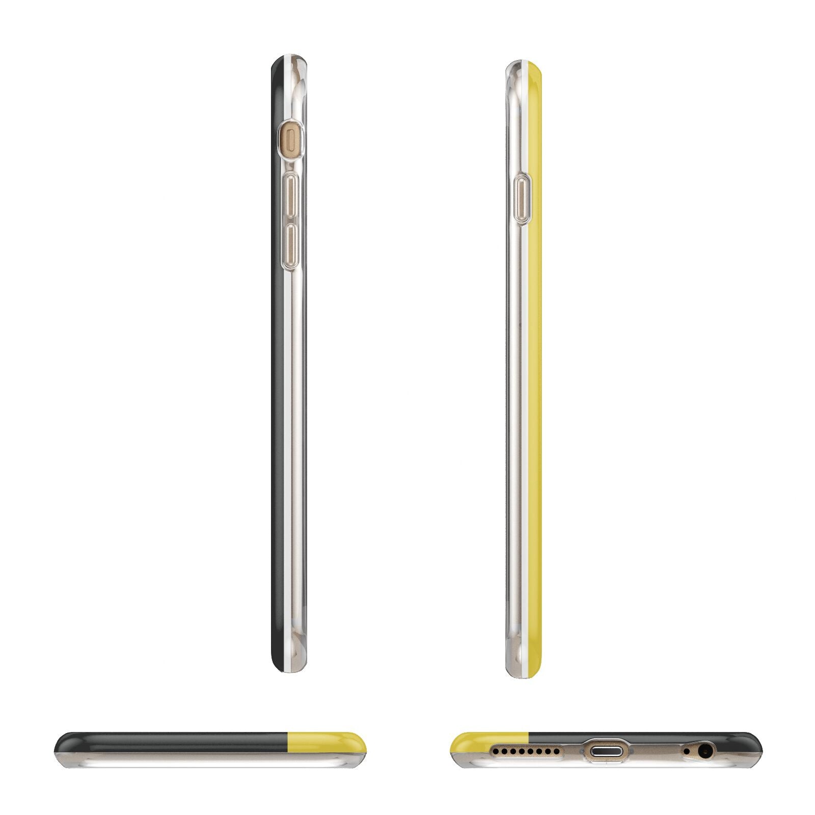 Airport Departures Board Apple iPhone 6 Plus 3D Wrap Tough Case Alternative Image Angles