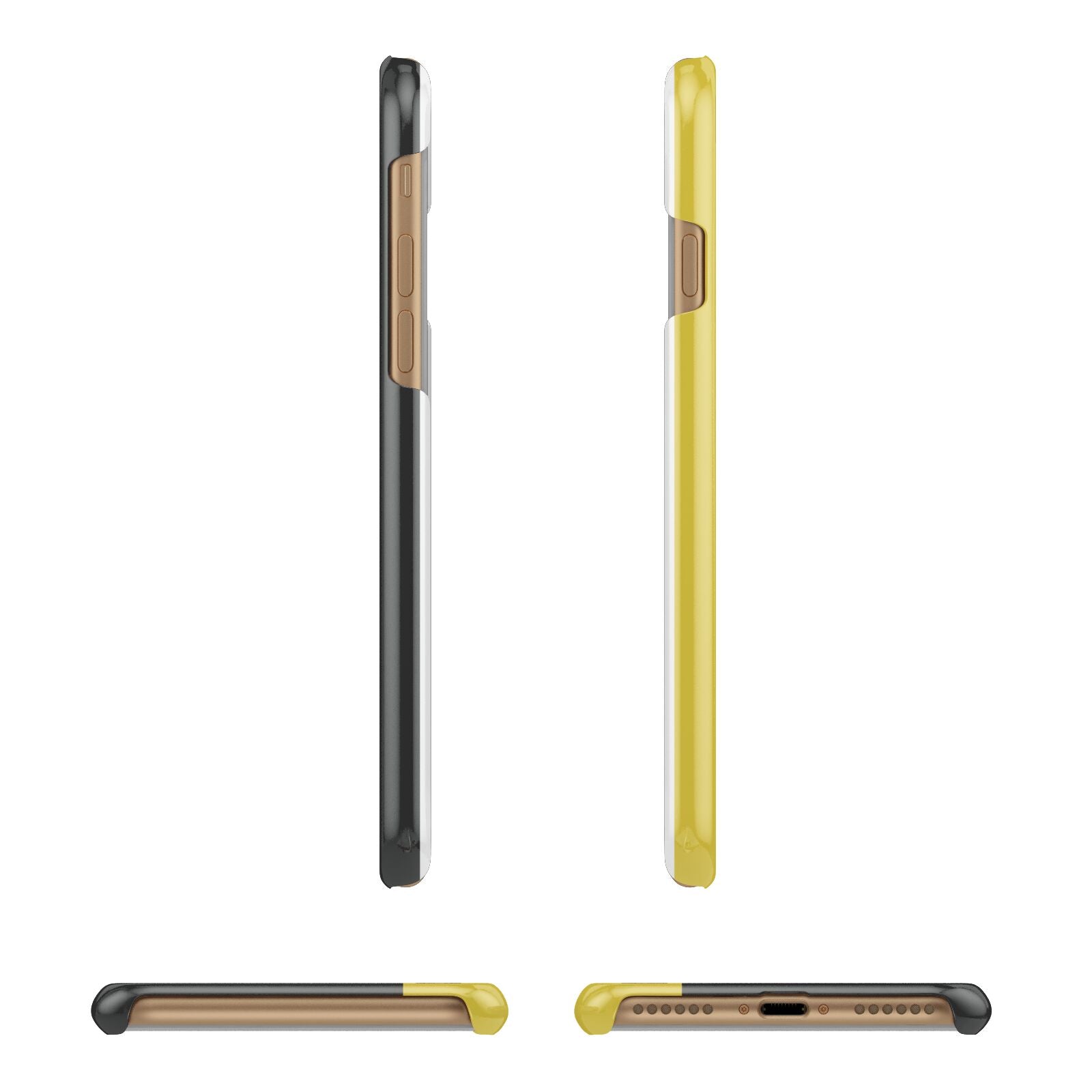 Airport Departures Board Apple iPhone 7 8 3D Wrap Snap Case Angled Images