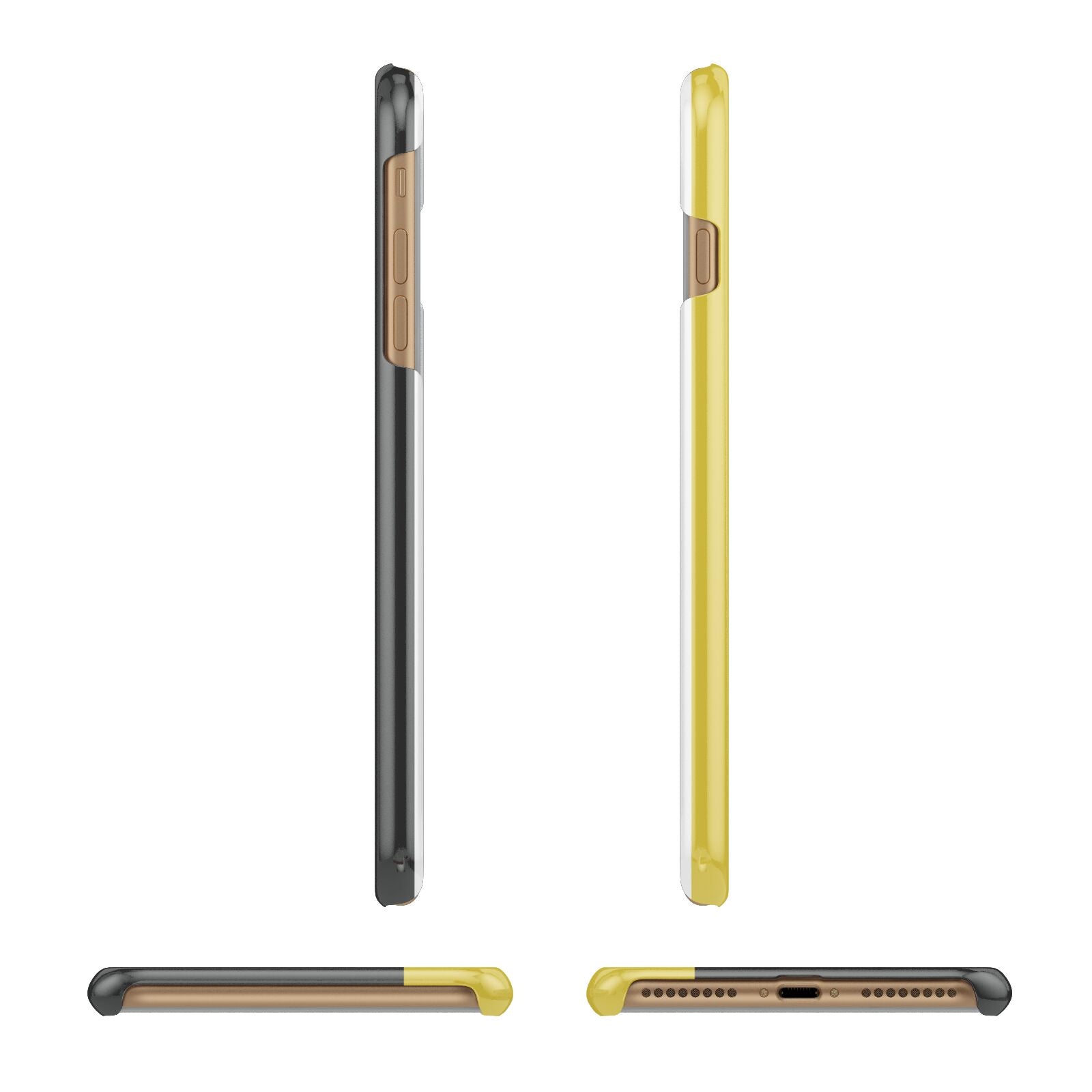 Airport Departures Board Apple iPhone 7 Plus 3D Wrap Snap Case Angled Images