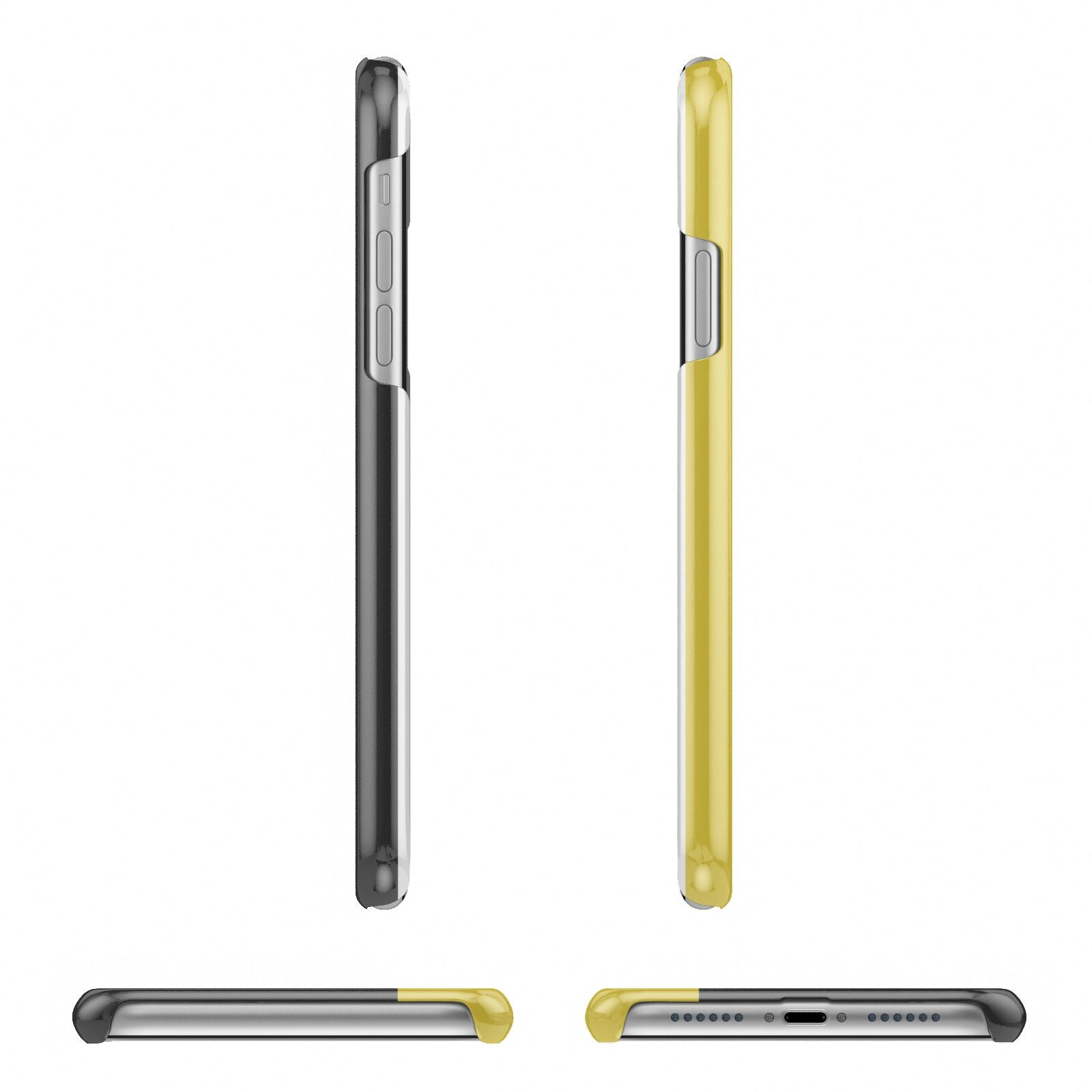 Airport Departures Board Apple iPhone XR 3D Wrap Snap Case Angled Images on White Phone