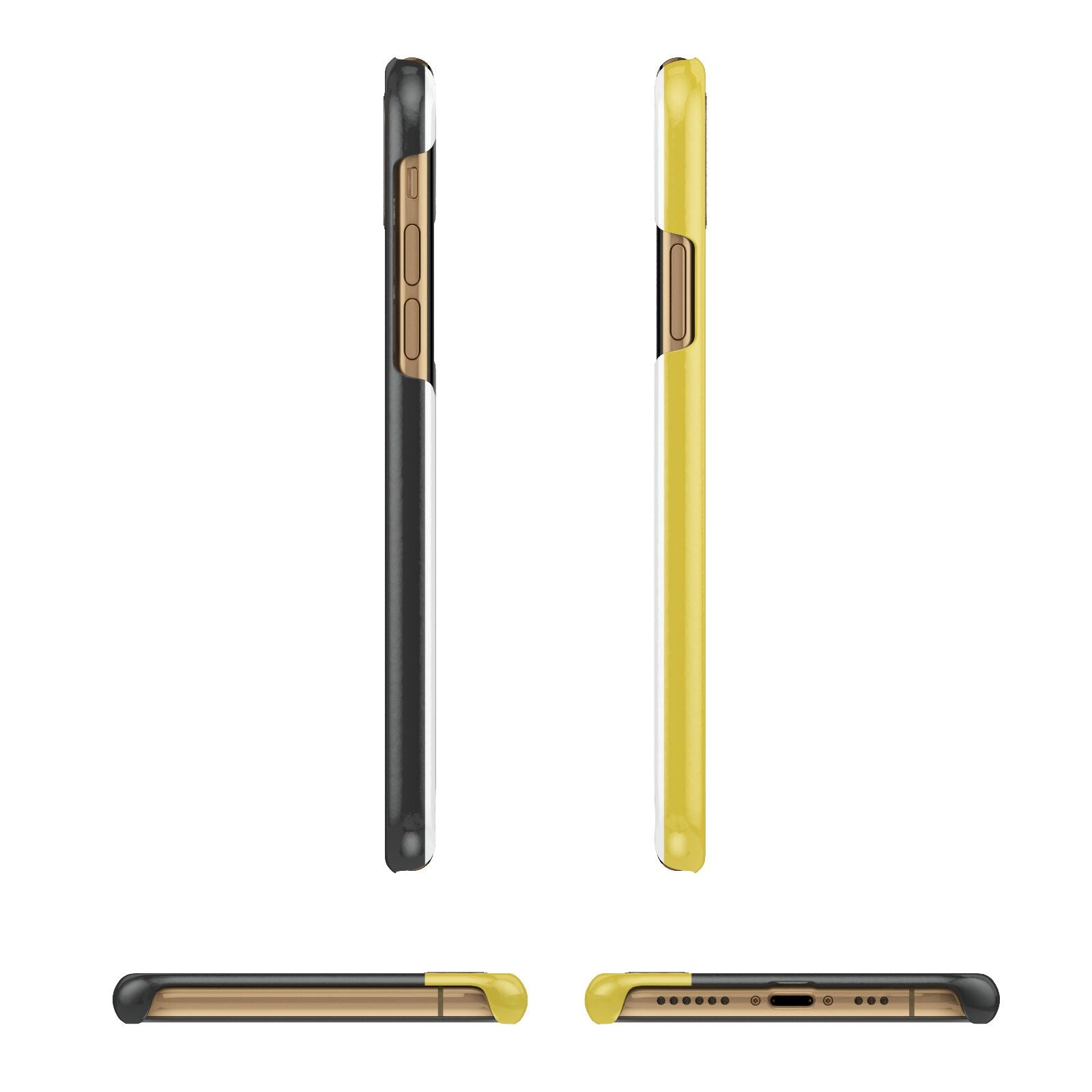 Airport Departures Board Apple iPhone Xs 3D Wrap Snap Case Angled Images