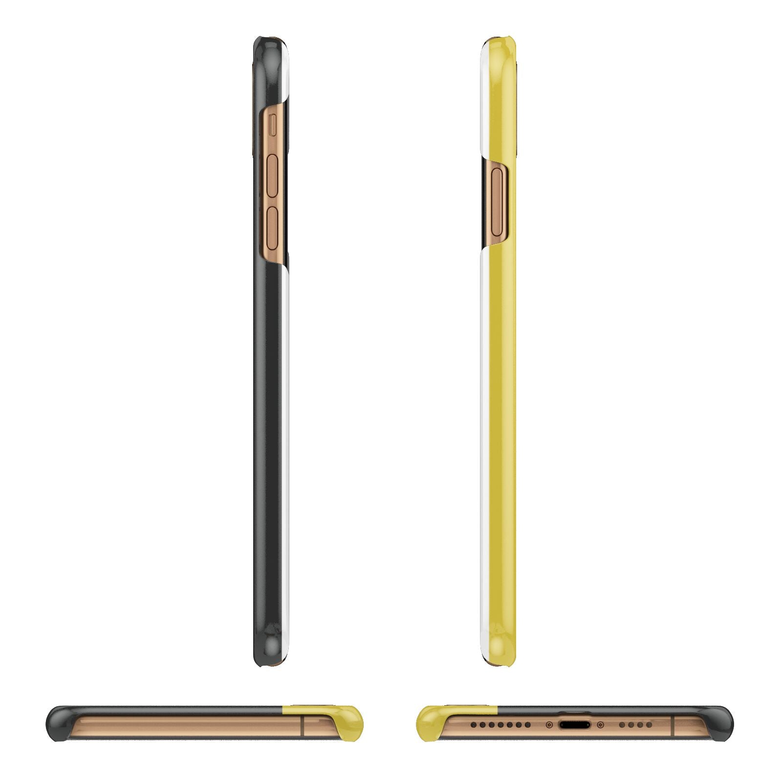 Airport Departures Board Apple iPhone Xs Max 3D Wrap Snap Case Angled Images