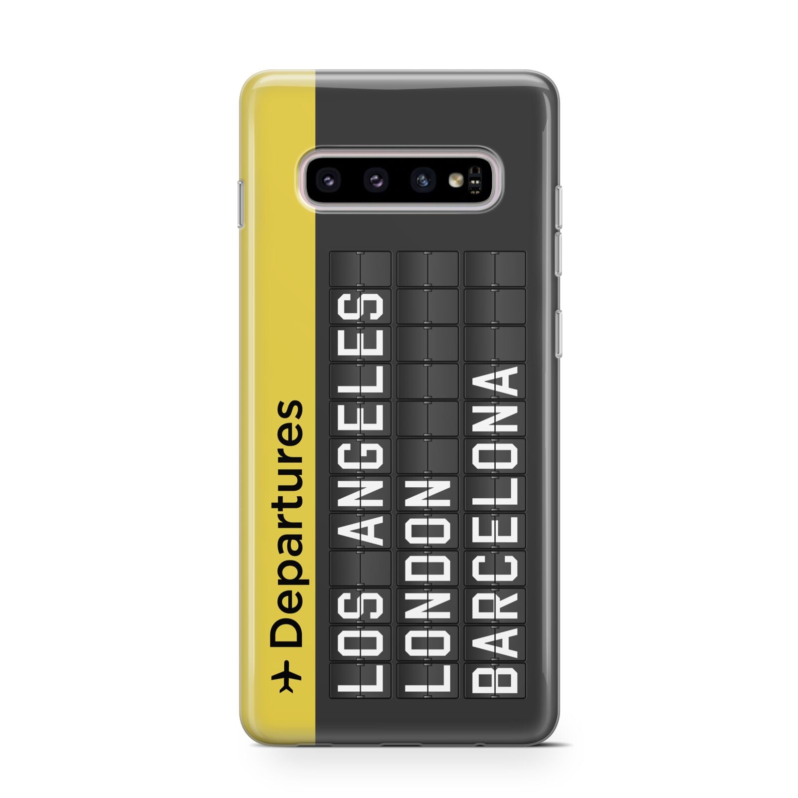 Airport Departures Board Protective Samsung Galaxy Case