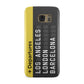 Airport Departures Board Samsung Galaxy Case
