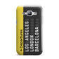 Airport Departures Board Samsung Galaxy J1 2015 Case