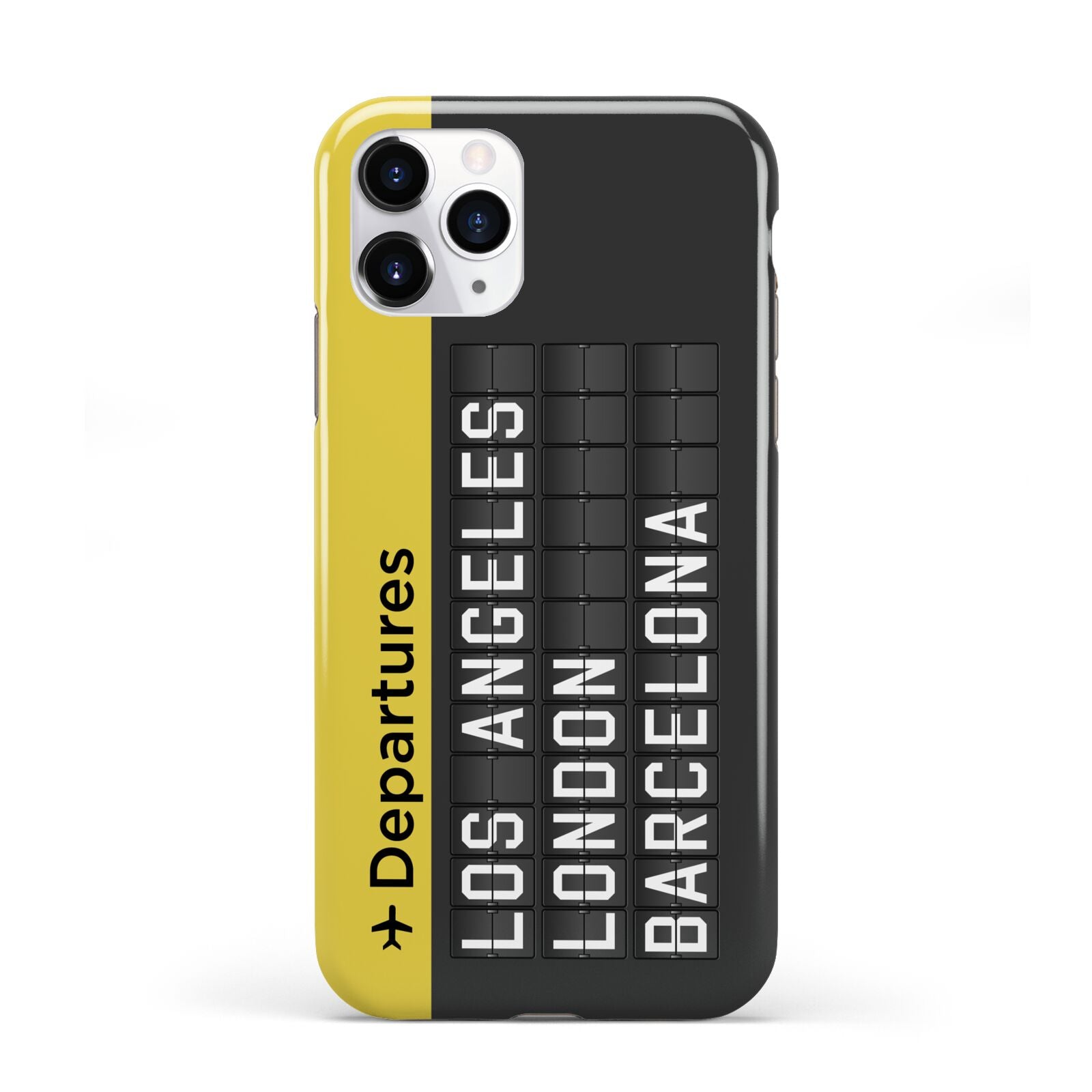 Airport Departures Board iPhone 11 Pro 3D Tough Case