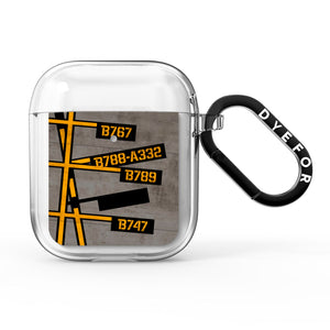 Airport Parking Markings AirPods Case