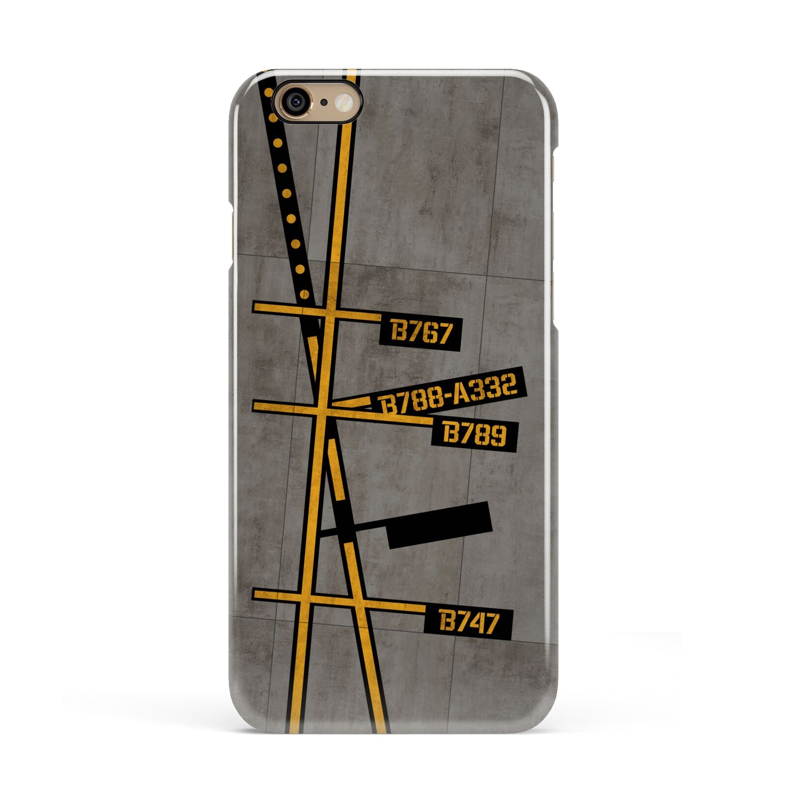 Airport Parking Markings Apple iPhone 6 3D Snap Case