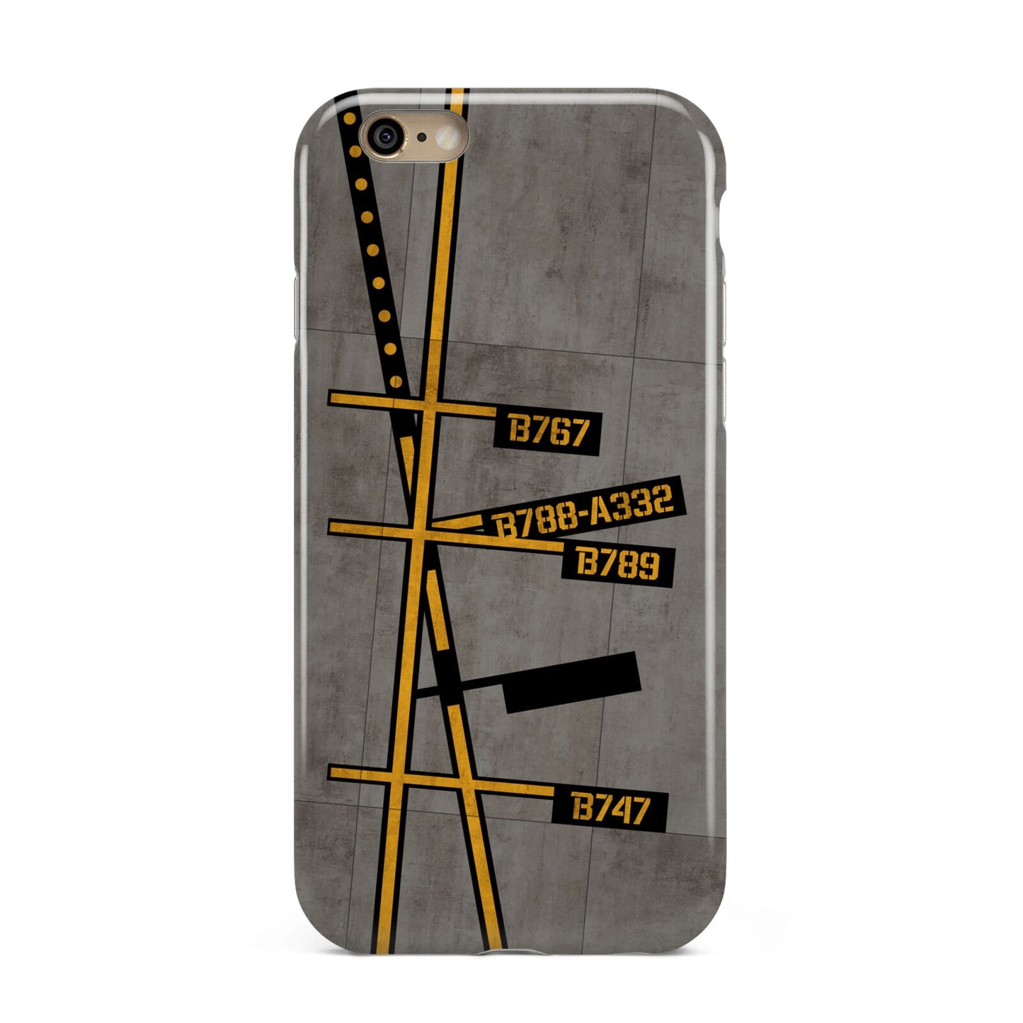 Airport Parking Markings Apple iPhone 6 3D Tough Case
