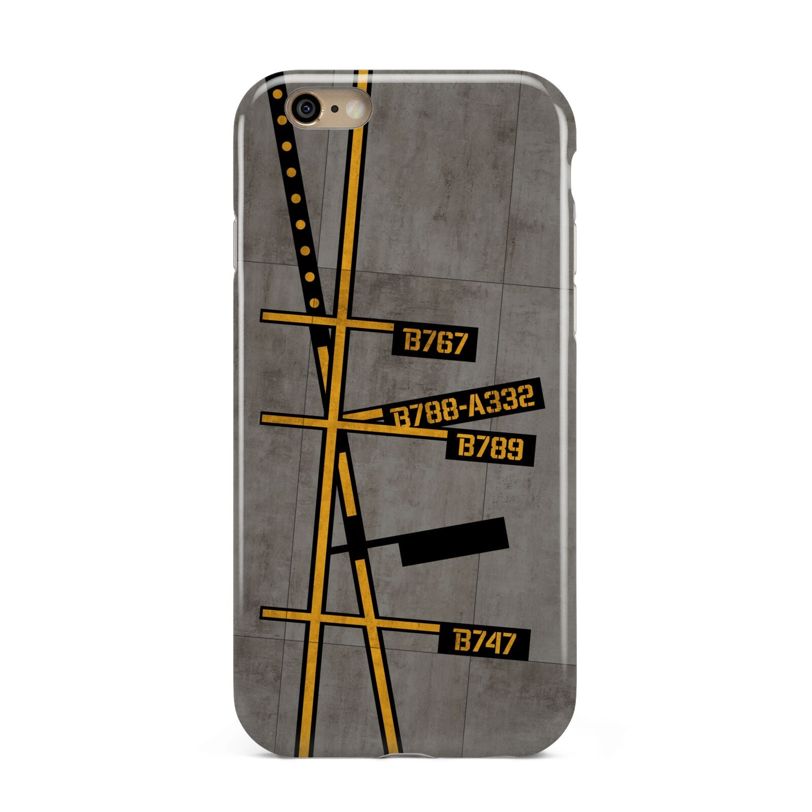 Airport Parking Markings Apple iPhone 6 3D Tough Case