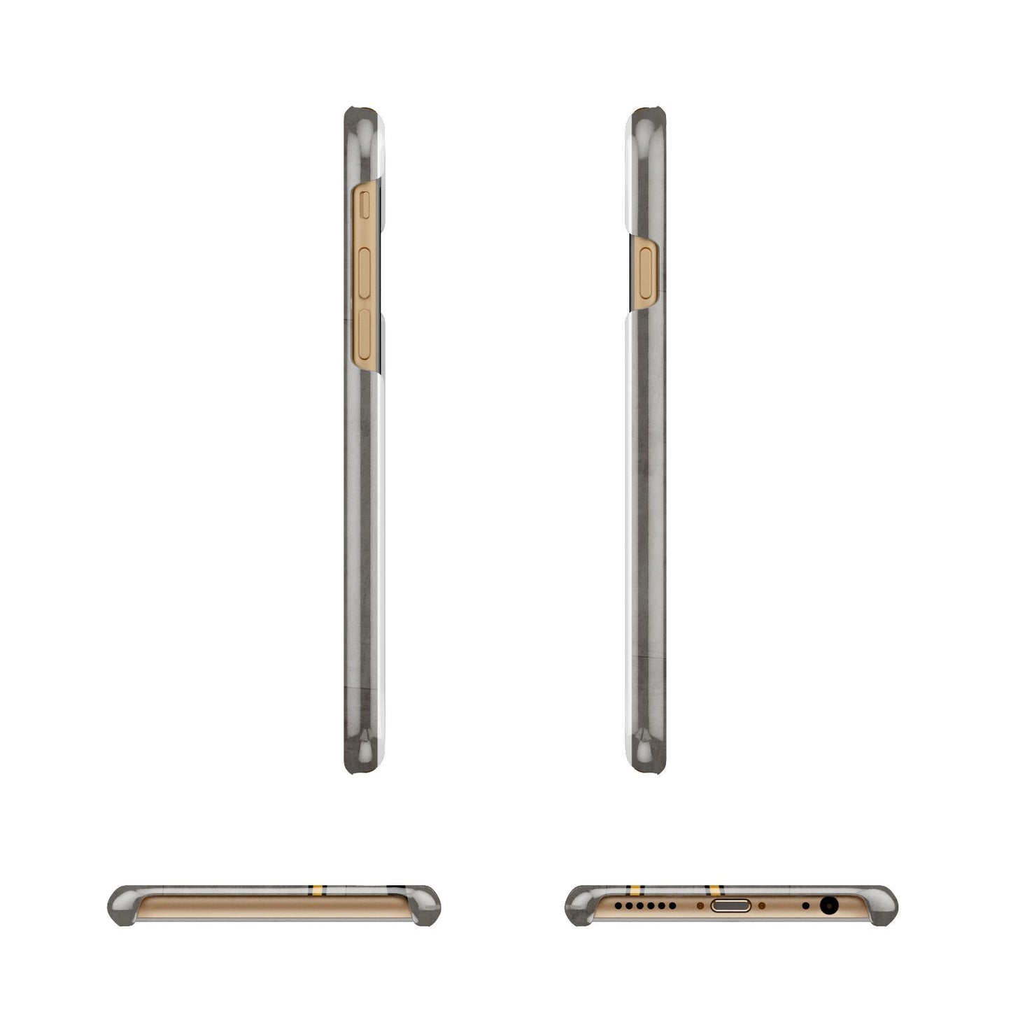 Airport Parking Markings Apple iPhone 6 3D Wrap Snap Case Angled Images