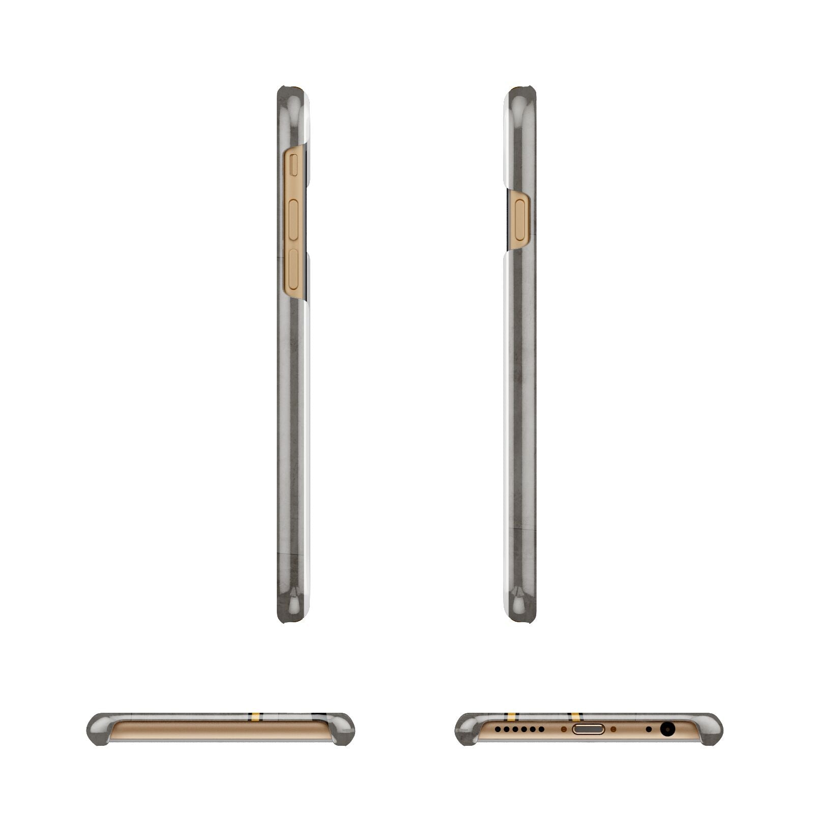 Airport Parking Markings Apple iPhone 6 3D Wrap Snap Case Angled Images