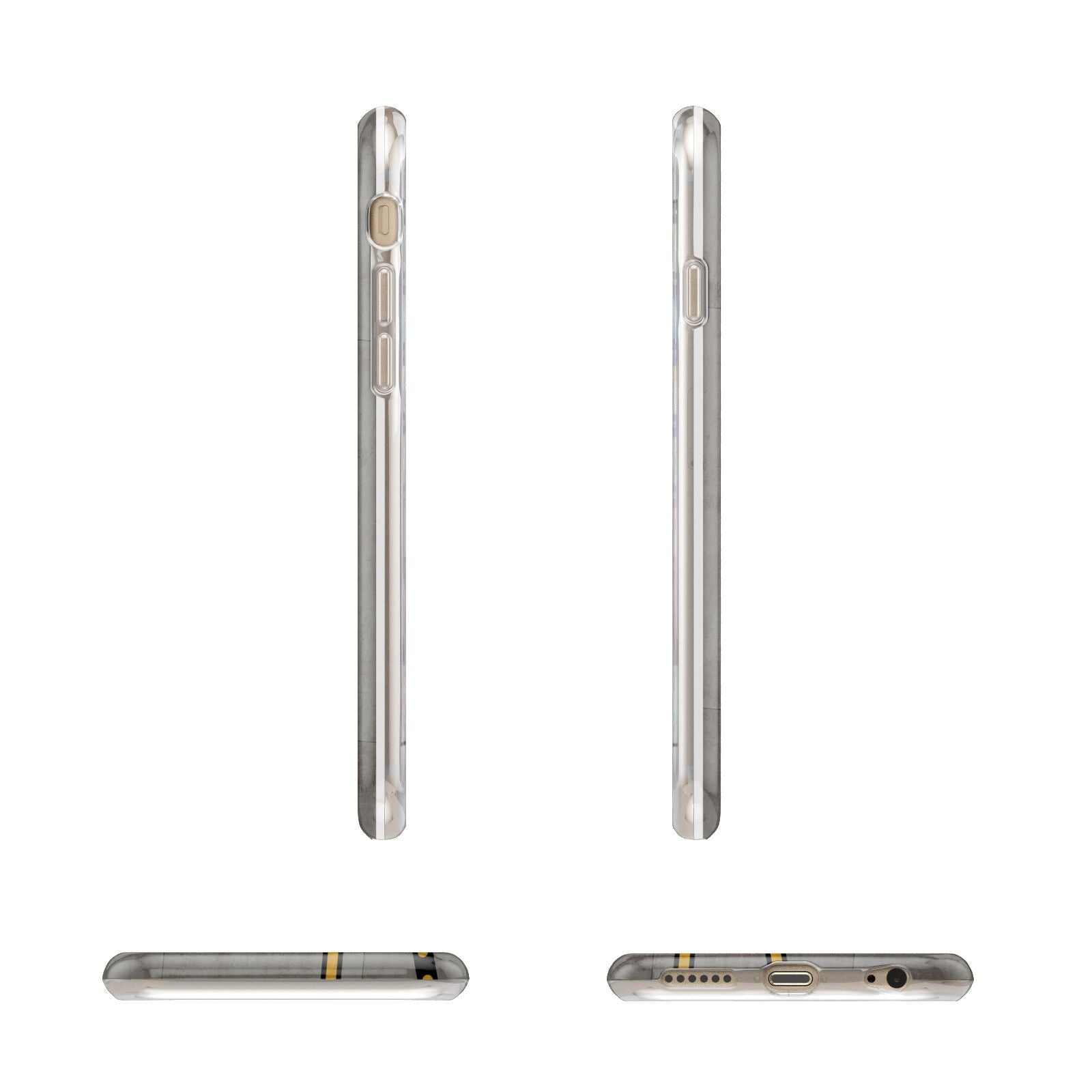 Airport Parking Markings Apple iPhone 6 3D Wrap Tough Case Alternative Image Angles