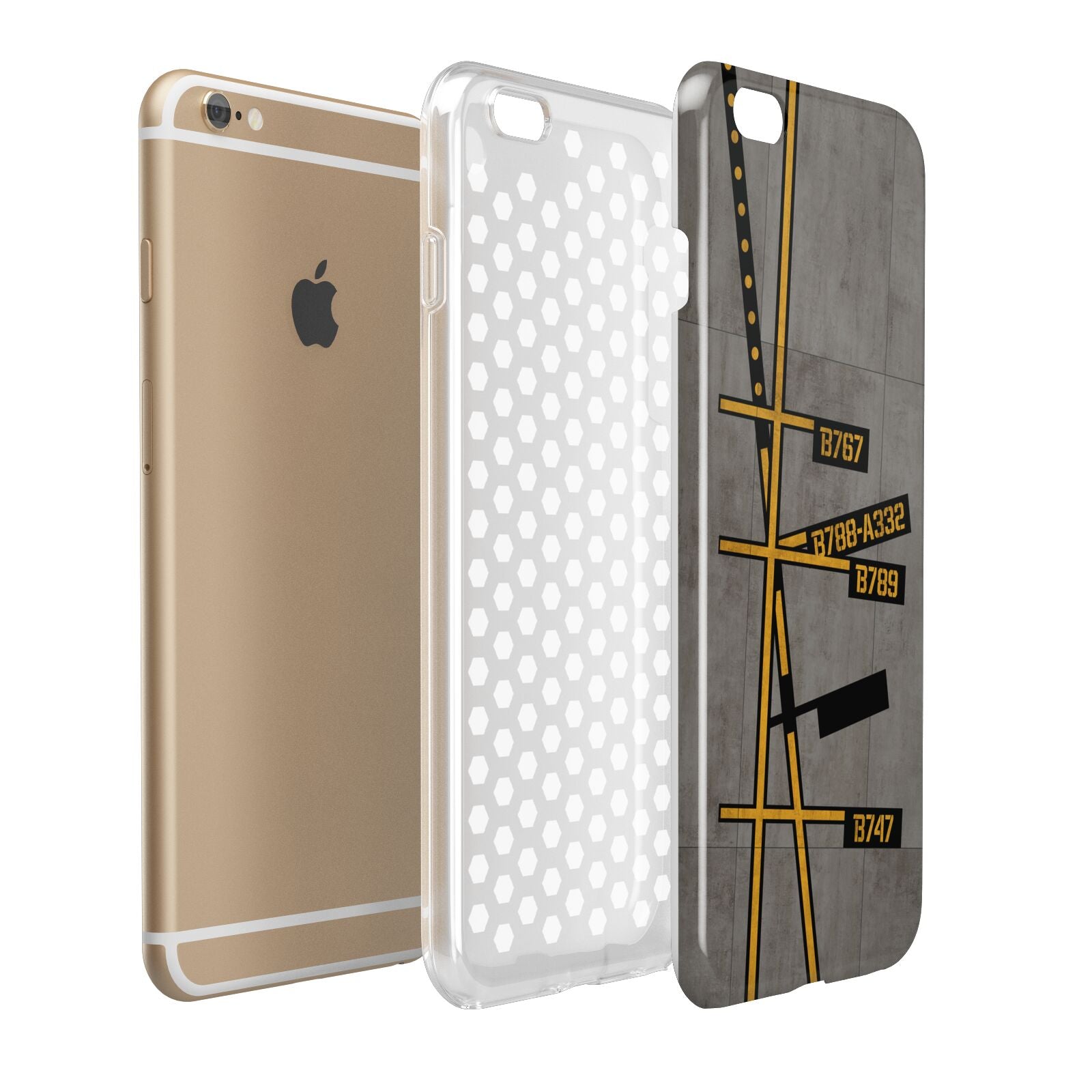 Airport Parking Markings Apple iPhone 6 Plus 3D Tough Case Expand Detail Image