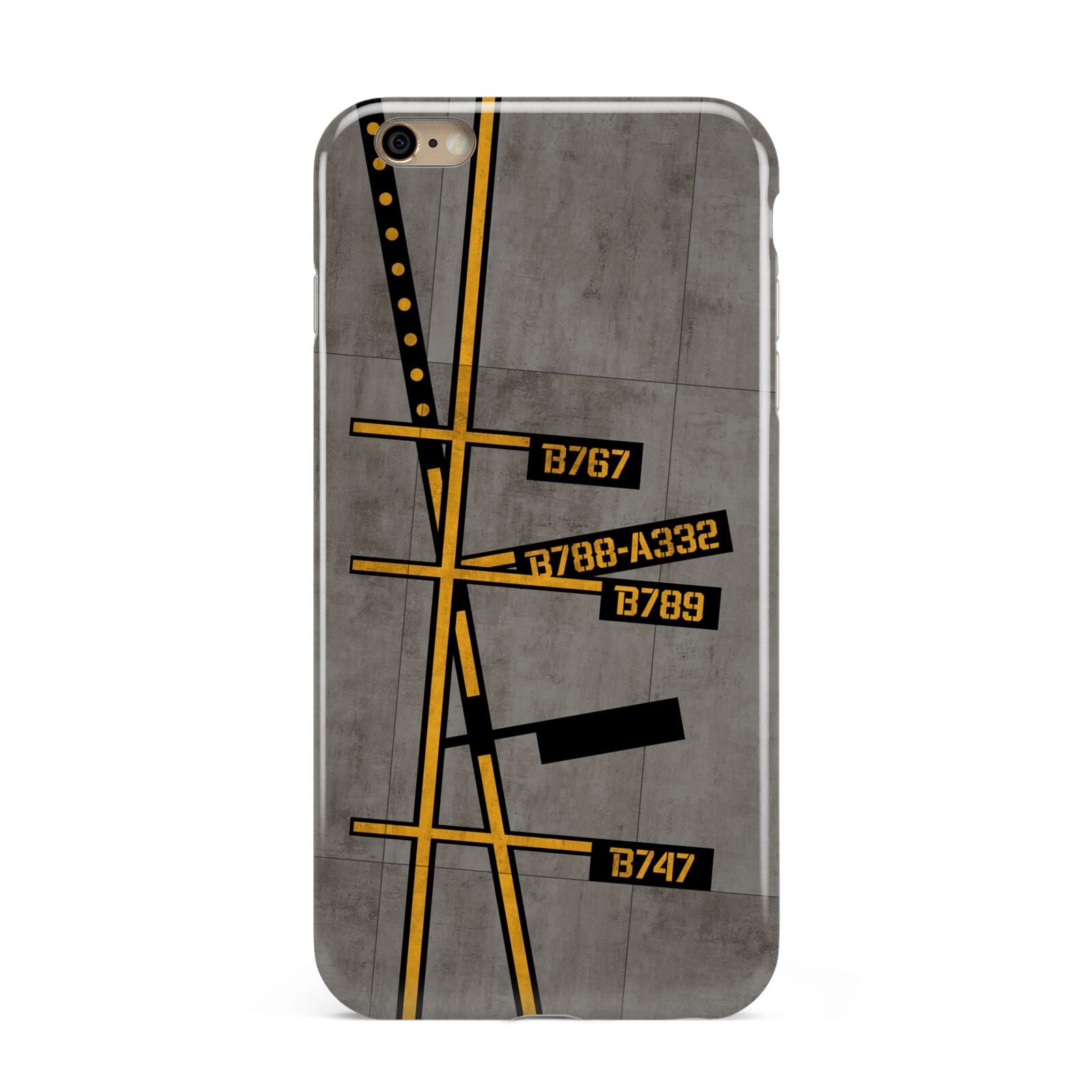 Airport Parking Markings Apple iPhone 6 Plus 3D Tough Case