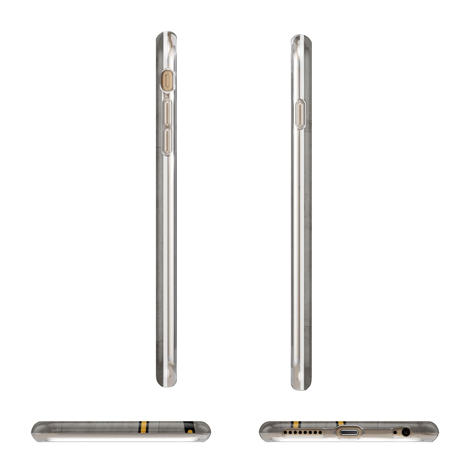 Airport Parking Markings Apple iPhone 6 Plus 3D Wrap Tough Case Alternative Image Angles