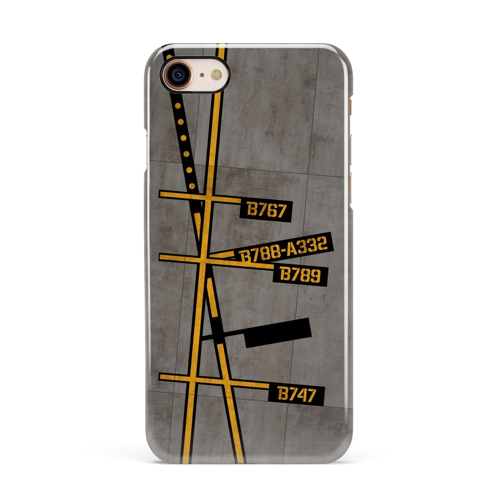 Airport Parking Markings Apple iPhone 7 8 3D Snap Case