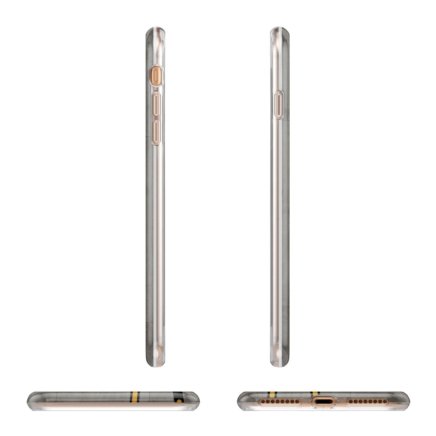 Airport Parking Markings Apple iPhone 7 8 Plus 3D Wrap Tough Case Alternative Image Angles