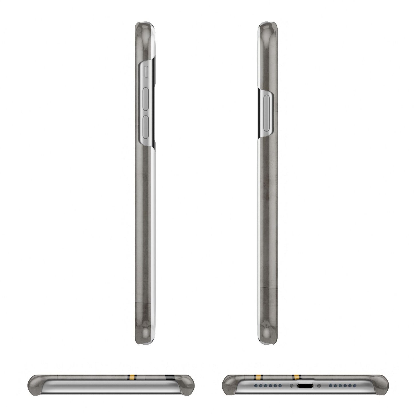 Airport Parking Markings Apple iPhone XR 3D Wrap Snap Case Angled Images on White Phone