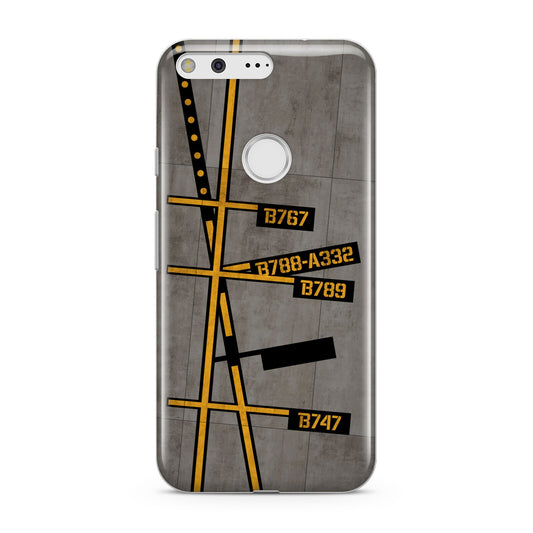 Airport Parking Markings Google Pixel Case