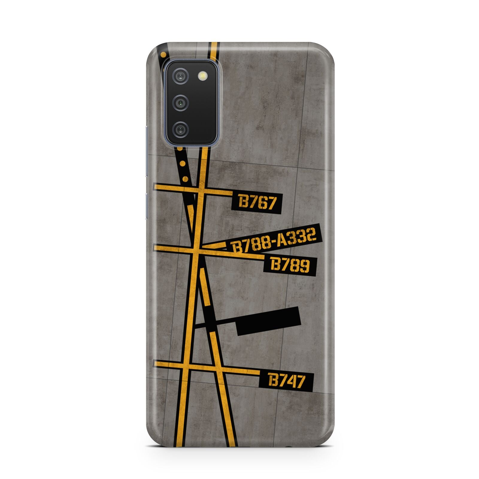 Airport Parking Markings Samsung A02s Case