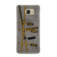 Airport Parking Markings Samsung Galaxy A5 2016 Case on gold phone