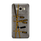 Airport Parking Markings Samsung Galaxy J7 2016 Case on gold phone