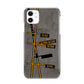 Airport Parking Markings iPhone 11 3D Snap Case