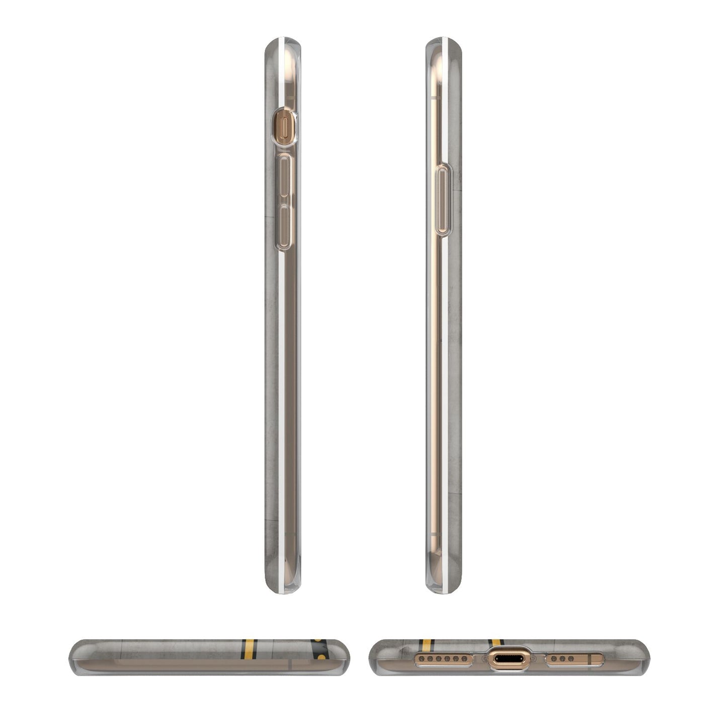 Airport Parking Markings iPhone 11 3D Tough Case Angle Images