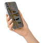 Airport Parking Markings iPhone X Bumper Case on Silver iPhone Alternative Image 2