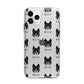 Akita Icon with Name Apple iPhone 11 Pro Max in Silver with Bumper Case