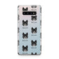 Akita Icon with Name Samsung Galaxy S10 Plus Case