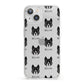 Akita Icon with Name iPhone 13 Clear Bumper Case