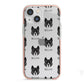 Akita Icon with Name iPhone 13 Mini TPU Impact Case with Pink Edges