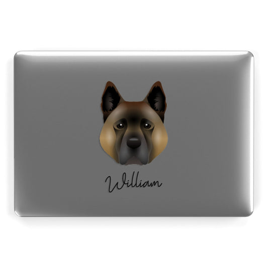 Akita Personalised Apple MacBook Case
