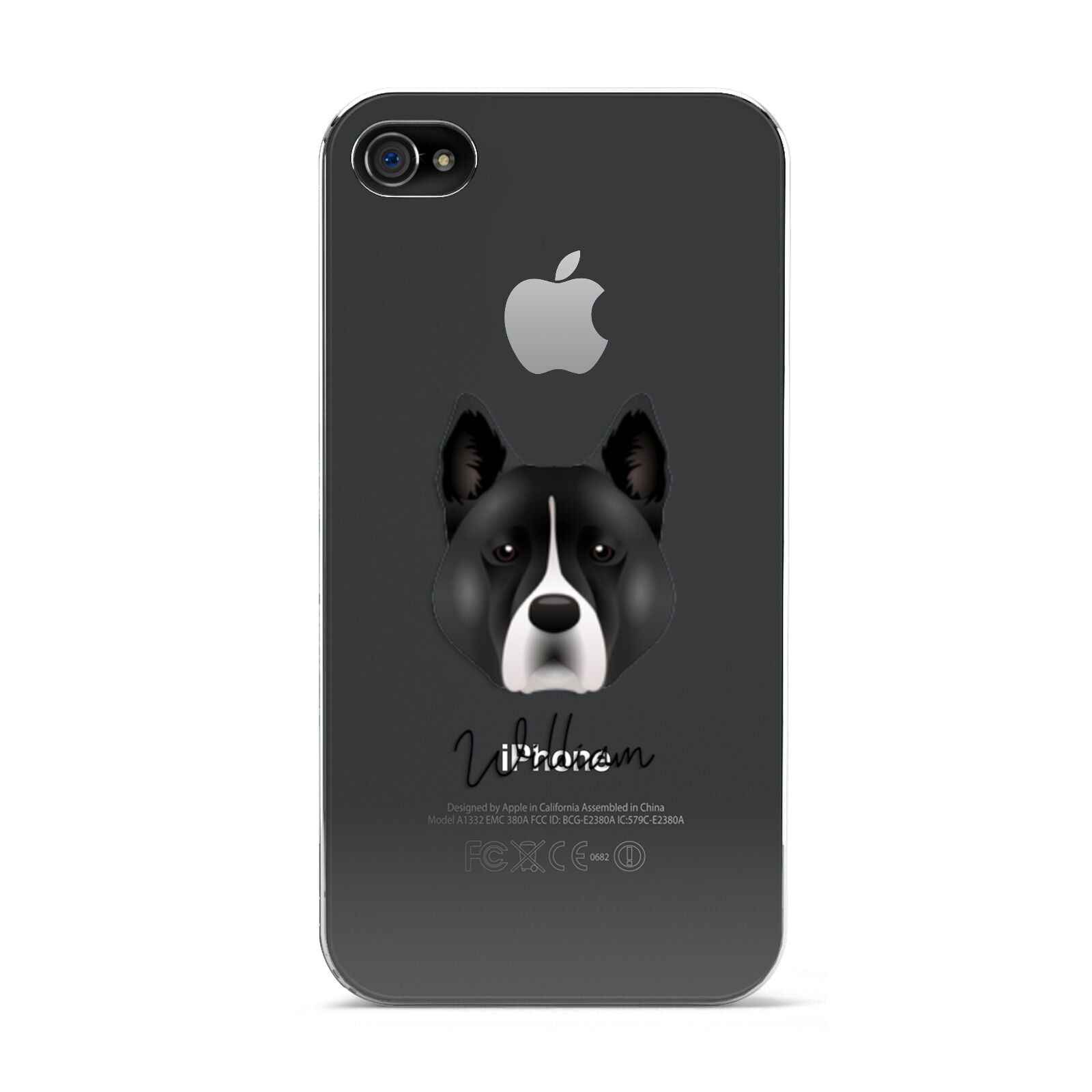 Akita Personalised Apple iPhone 4s Case