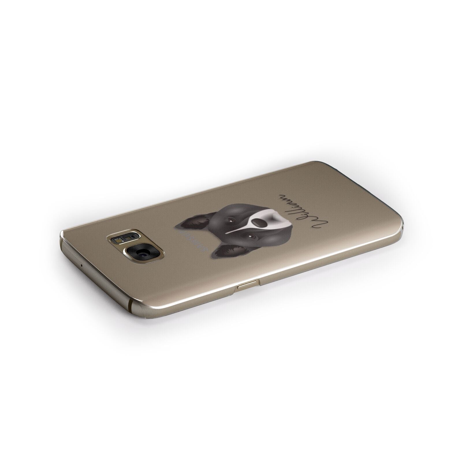 Akita Personalised Samsung Galaxy Case Side Close Up