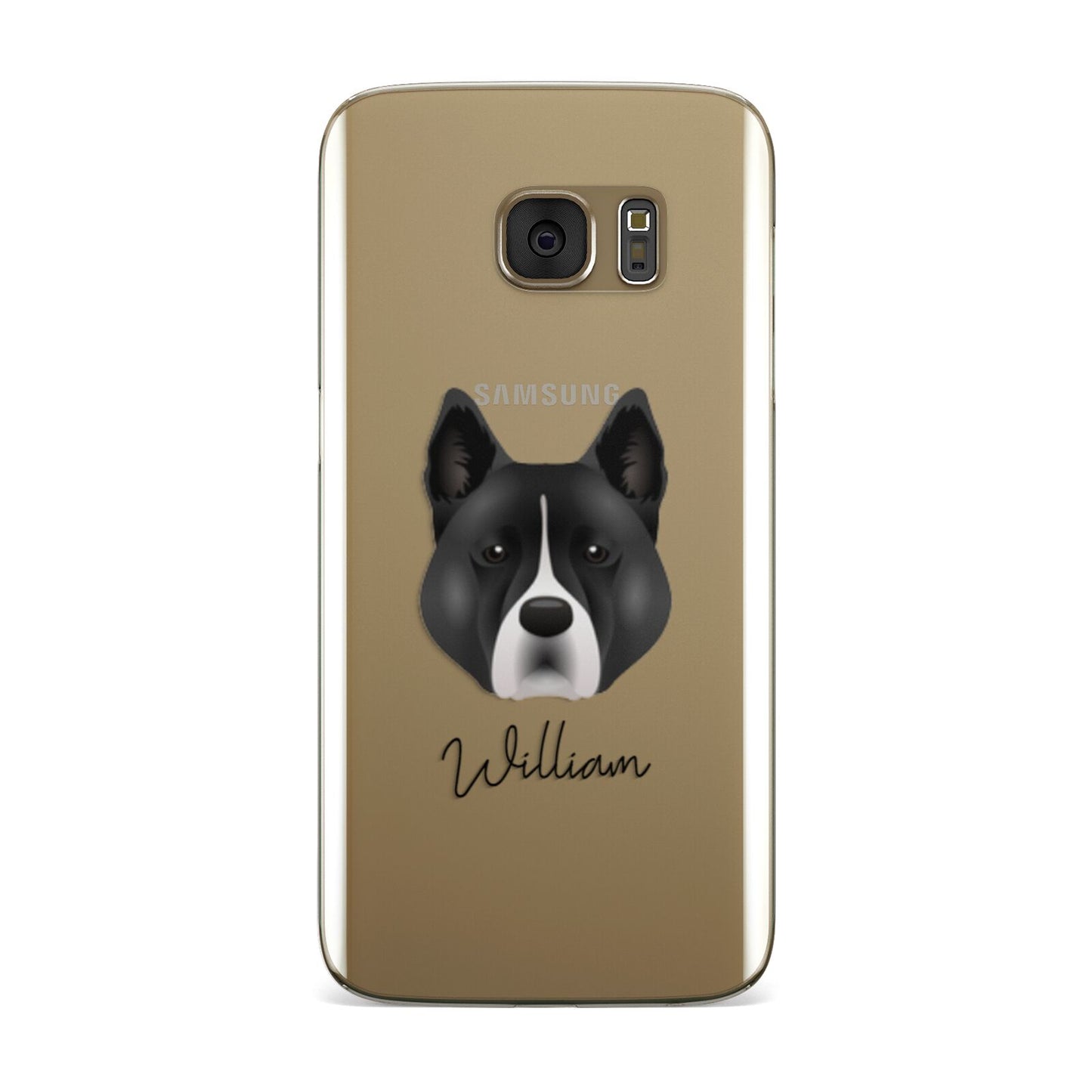 Akita Personalised Samsung Galaxy Case
