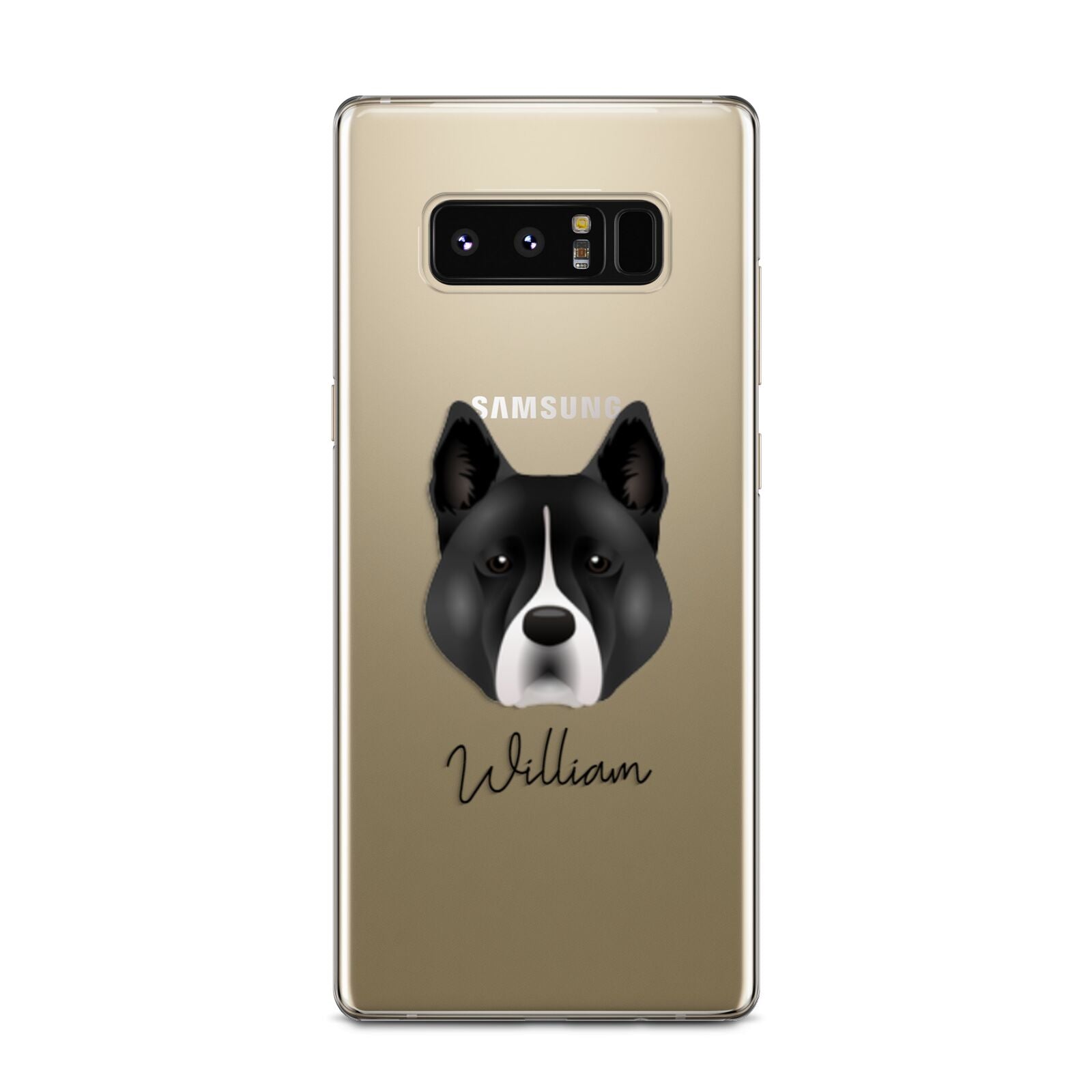 Akita Personalised Samsung Galaxy Note 8 Case