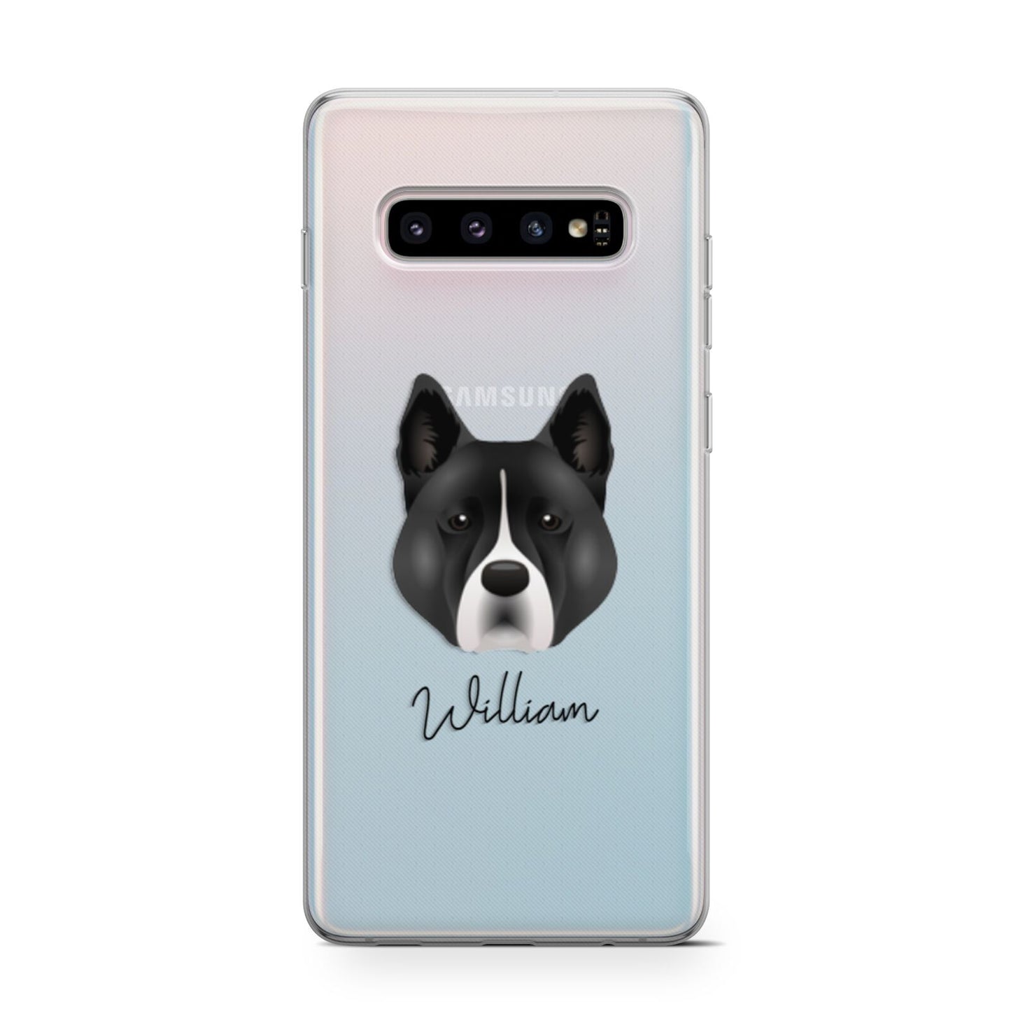 Akita Personalised Samsung Galaxy S10 Case