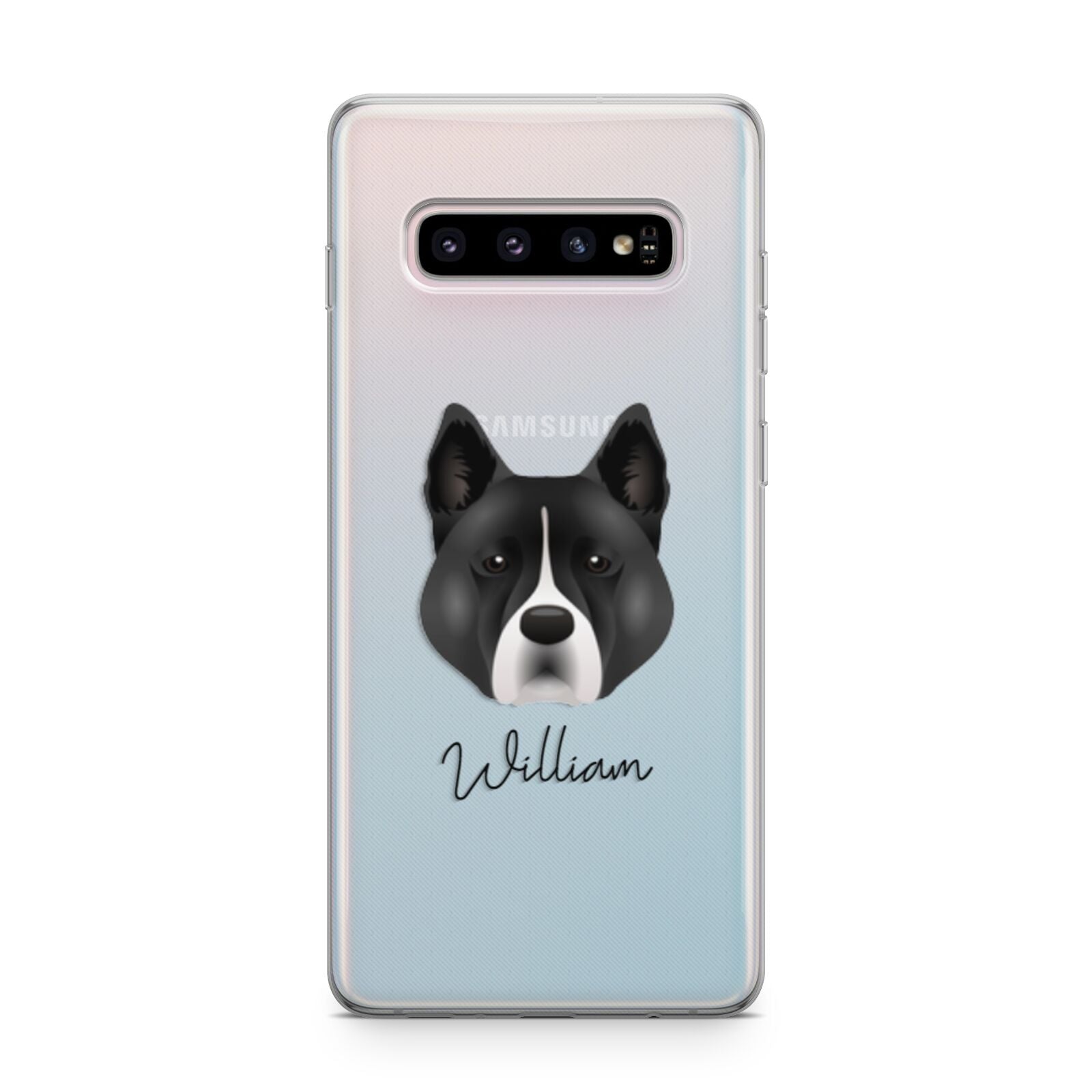 Akita Personalised Samsung Galaxy S10 Plus Case