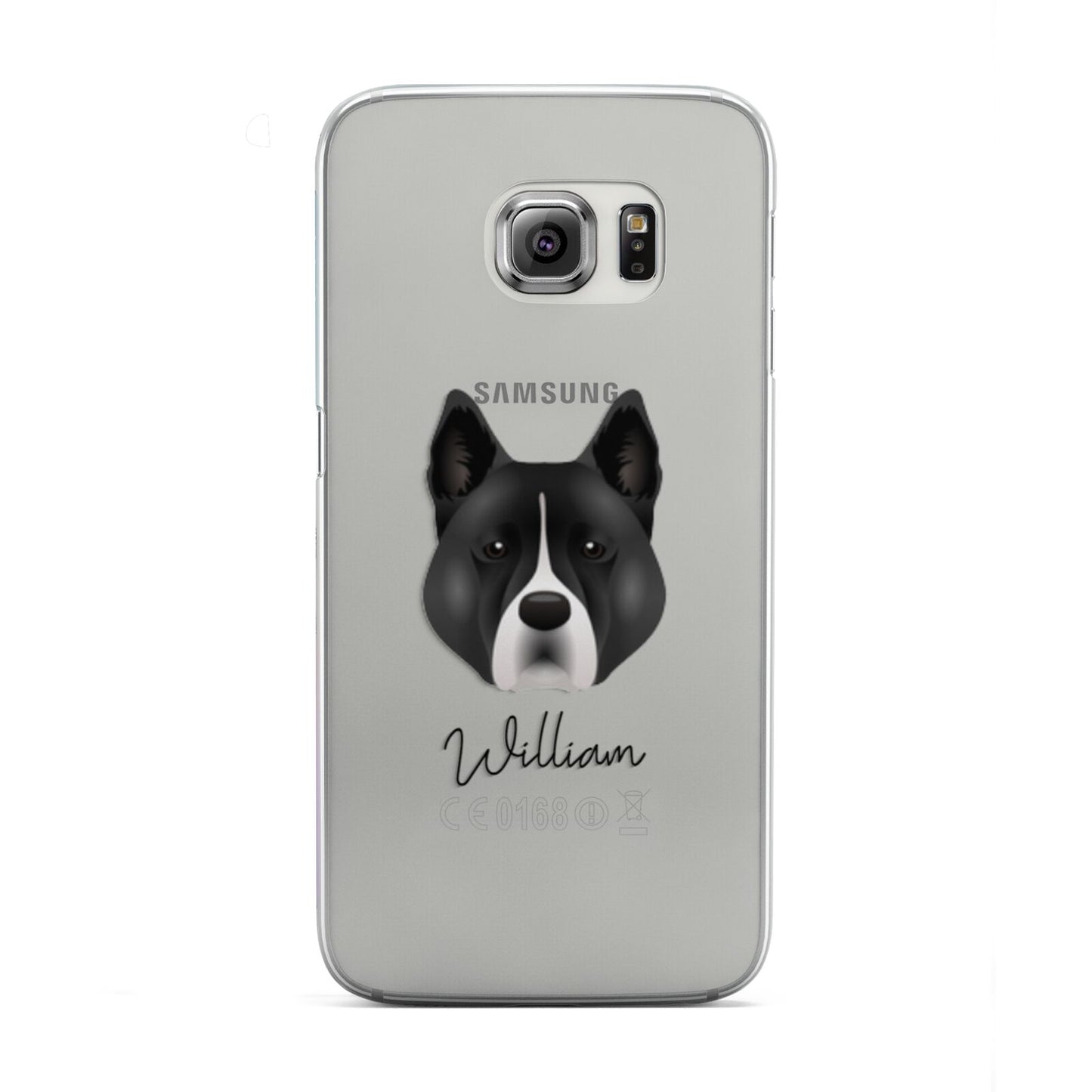 Akita Personalised Samsung Galaxy S6 Edge Case