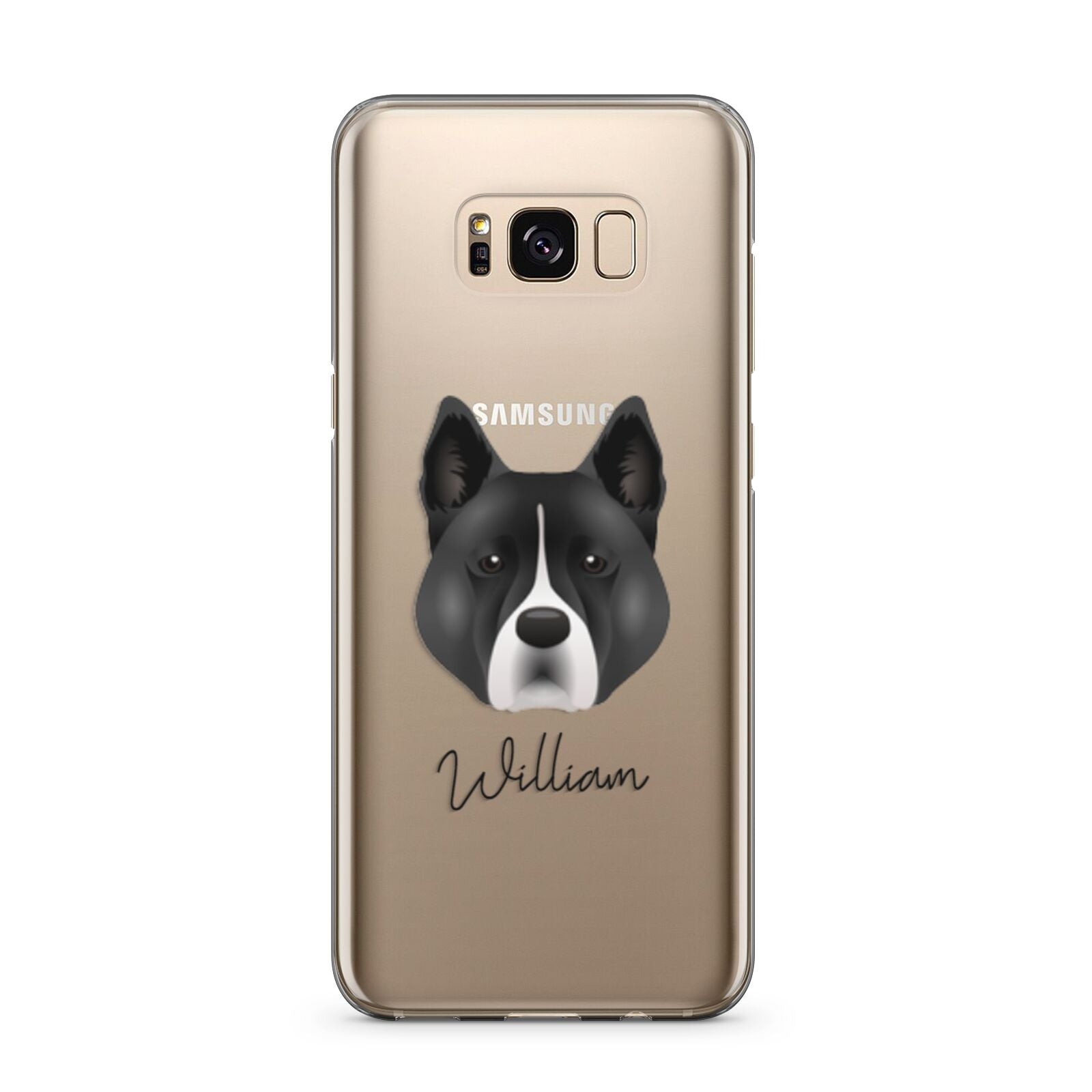 Akita Personalised Samsung Galaxy S8 Plus Case