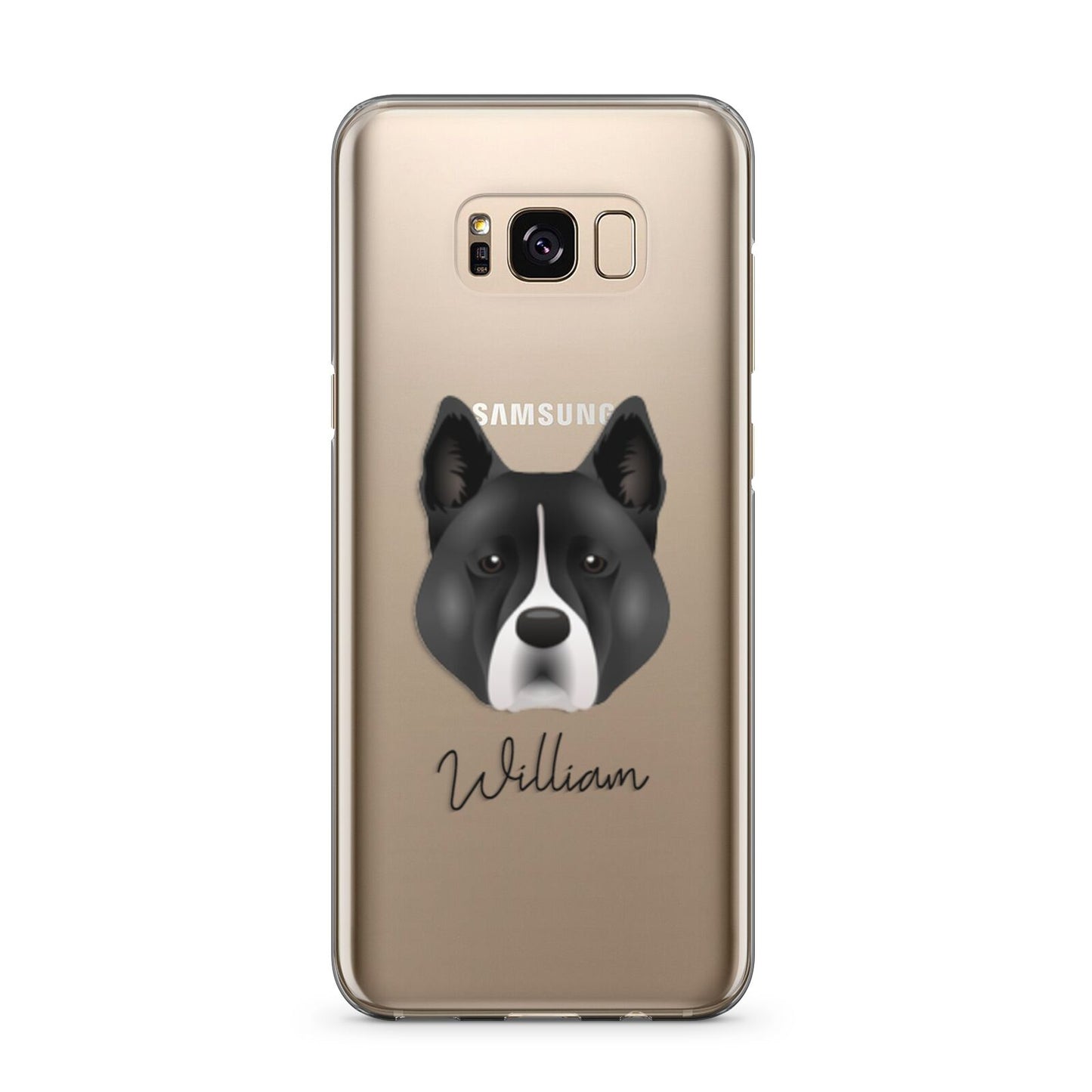 Akita Personalised Samsung Galaxy S8 Plus Case