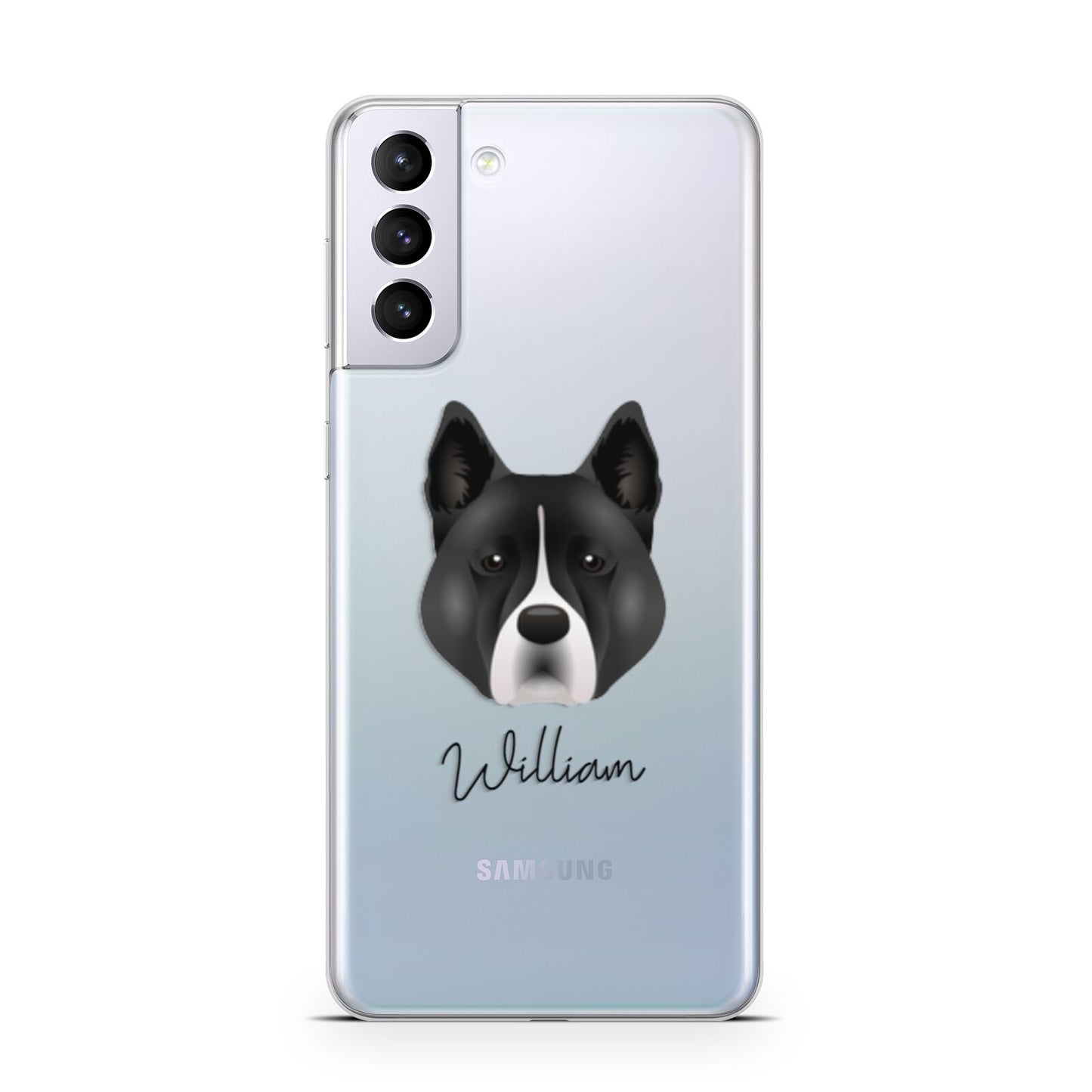 Akita Personalised Samsung S21 Plus Phone Case