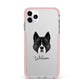 Akita Personalised iPhone 11 Pro Max Impact Pink Edge Case