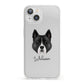 Akita Personalised iPhone 13 Clear Bumper Case