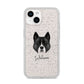 Akita Personalised iPhone 14 Glitter Tough Case Starlight