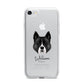 Akita Personalised iPhone 7 Bumper Case on Silver iPhone