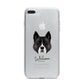 Akita Personalised iPhone 7 Plus Bumper Case on Silver iPhone